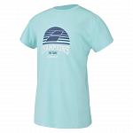 Babolat Exercise Graphic Tee Boy Angel Blue / Heather